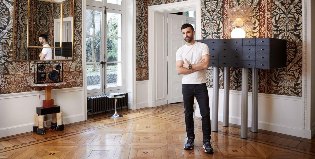 Οι υψηλής αισθητικής χώροι στο Παρίσι όπου ο Nicolas Ghesquière ζει και εργάζεται