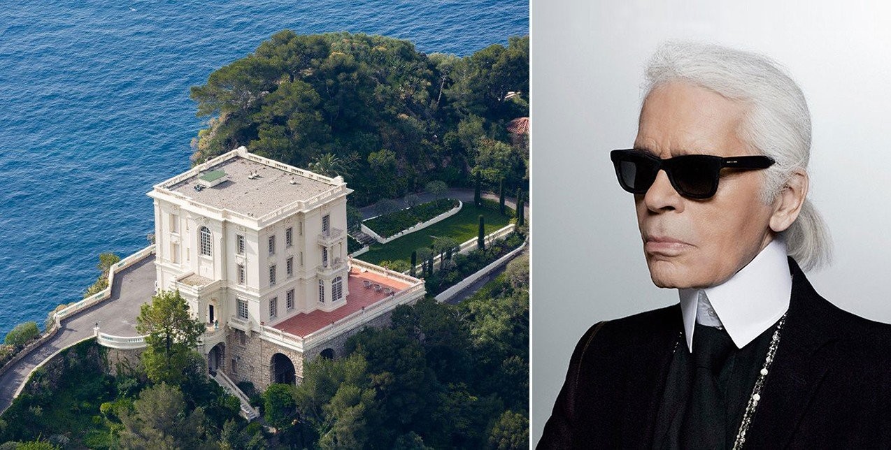 H ονειρεμένη βίλα στο Μονακό που υπήρξε κατοικία του Karl Lagerfeld