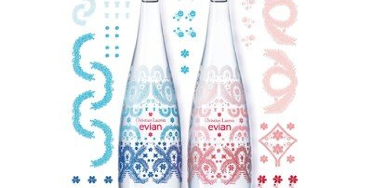 New Evian Bottle