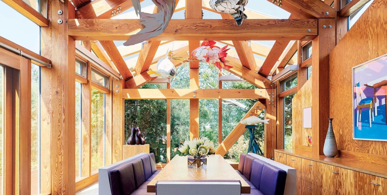 Στο ονειρεμένο σπίτι του περίφημου αρχιτέκτονα Frank Gehry στη Santa Monica