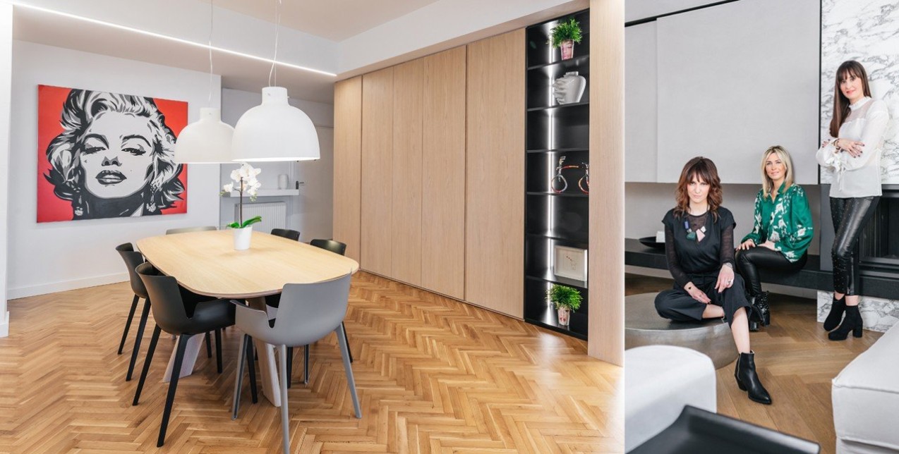 Frame house: Ένα σύγχρονο διαμέρισμα στη Θεσσαλονίκη που τολμάει να διαφέρει