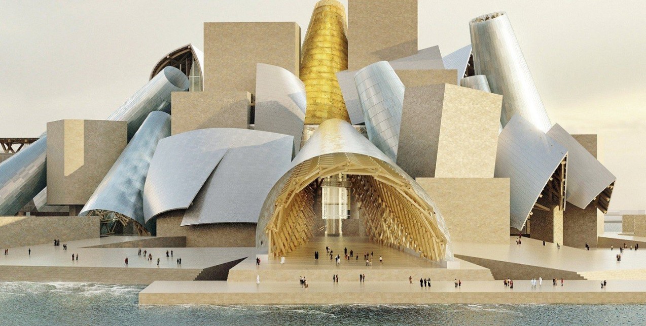 Το μεγαλύτερο Guggenheim μουσείο στον κόσμο ξεκίνησε να κατασκευάζεται στο Abu Dhabi