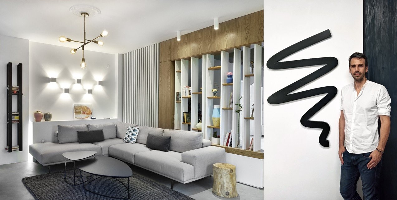 Ένα διαμέρισμα στη Θεσσαλονίκη απέκτησε μοντέρνο χαρακτήρα ανανεώνοντας το interior design