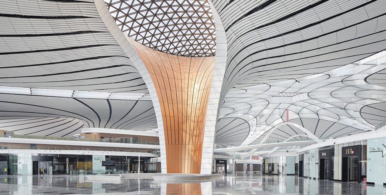 To ολοκαίνουριο αεροδρόμιο του Πεκίνου είναι πέρα από κάθε φαντασία