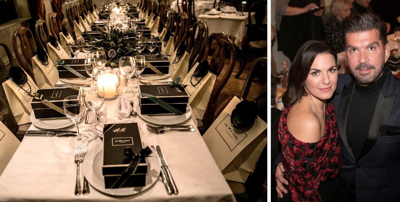 Ένα λαμπερό δείπνο γενεθλίων με αγαπημένους celebrities πραγματοποιήθηκε στον Λυκαβηττό