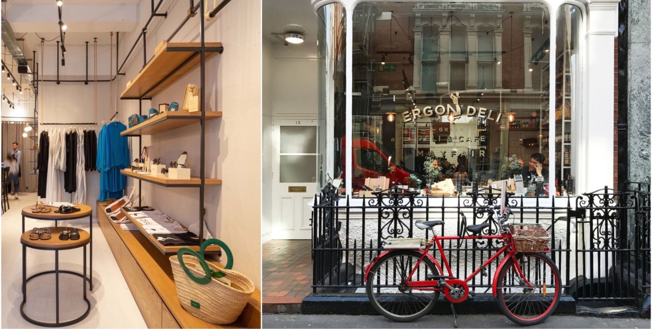 Fashion meets Food: Το Ergon Deli & Cafe στο Mayfair φιλοξενεί το pop up κατάστημα του Zeus + Dione