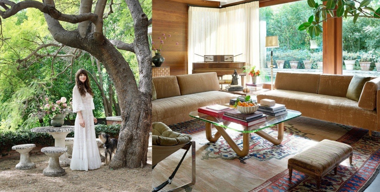 Celebrities Homes: Περιηγηθείτε στο σύγχρονο midcentury home της ηθοποιού Dakota Johnson