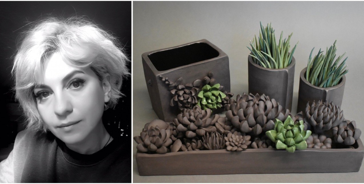 Η κεραμίστρια Νάνσυ Λειβαθινού μας συστήνει τη νέα της συλλογή Flora Ceramica που αποτελεί μια ωδή στα στοιχεία της φύσης