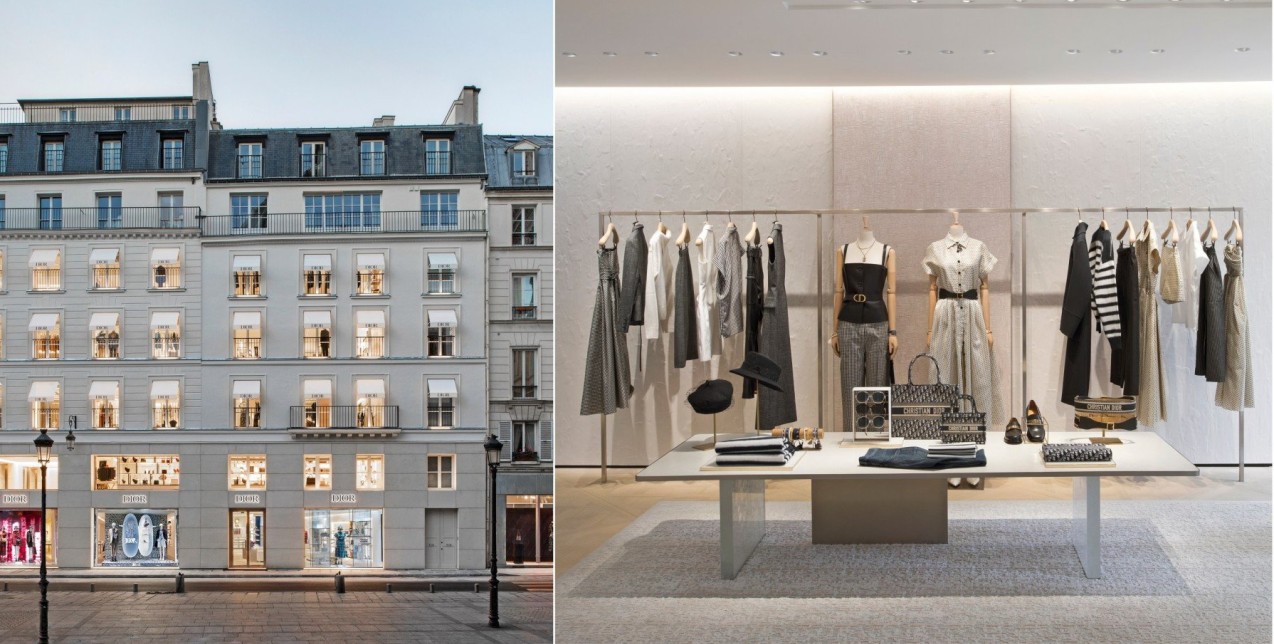 New Entry: O οίκος Dior εγκαινιάζει τη νέα του πολυτελή boutique στην εμβληματική Rue Saint-Honoré του Παρισιού 