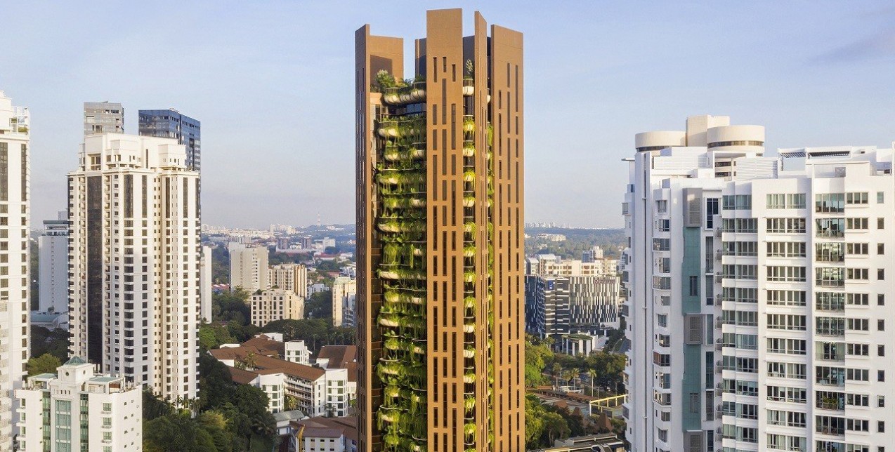Πύργος Eden: Περιηγηθείτε σε μια τροπική όαση στη Σιγκαπούρη με την υπογραφή του Thomas Heatherwick