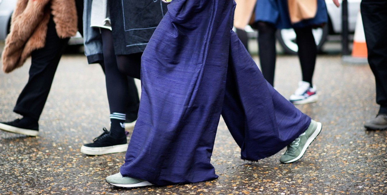 Wide leg pants: Η hot τάση του φετινού χειμώνα