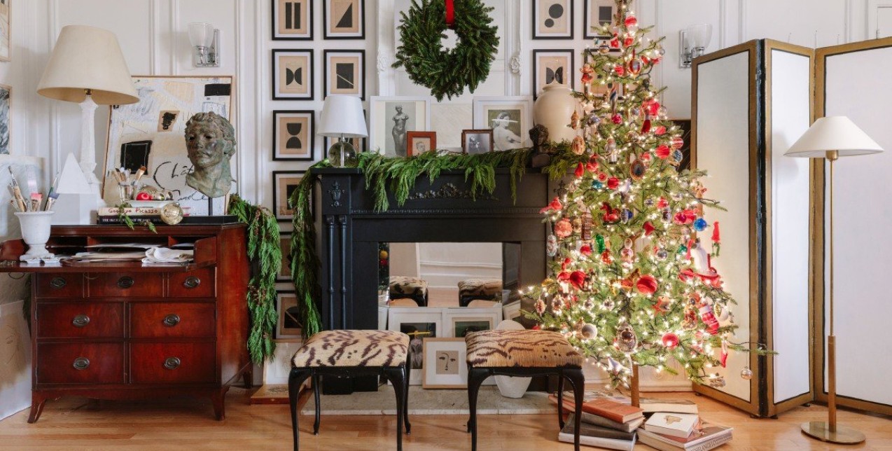 Let the spirit in: Ένα townhouse στο Chicago με vintage αναφορές & φανταστικό festive design