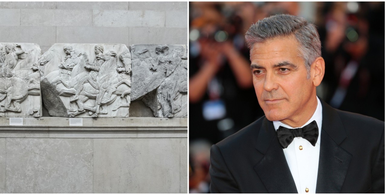 O George Clooney ζητάει να επιστραφούν τα Μάρμαρα του Παρθενώνα στην Ελλάδα