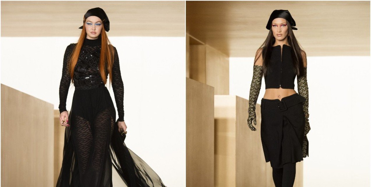 Η Gigi Hadid επέστρεψε στην πασαρέλα με αφορμή το show του οίκου Versace για την Fall/Winter 2021