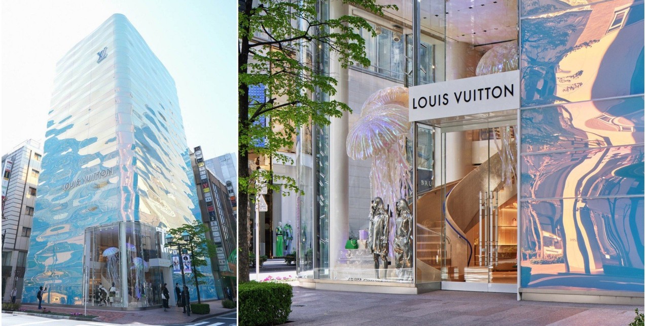 Η νέα holographic boutique του οίκου Louis Vuitton στην Ιαπωνία αποτελεί συνώνυμο της υψηλής αισθητικής