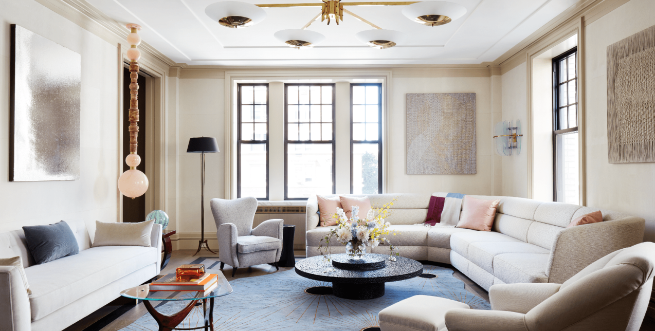 Ένα glam & classy διαμέρισμα στη Νέα Υόρκη όπου οι ουδέτεροι τόνοι παίρνουν άλλη διάσταση
