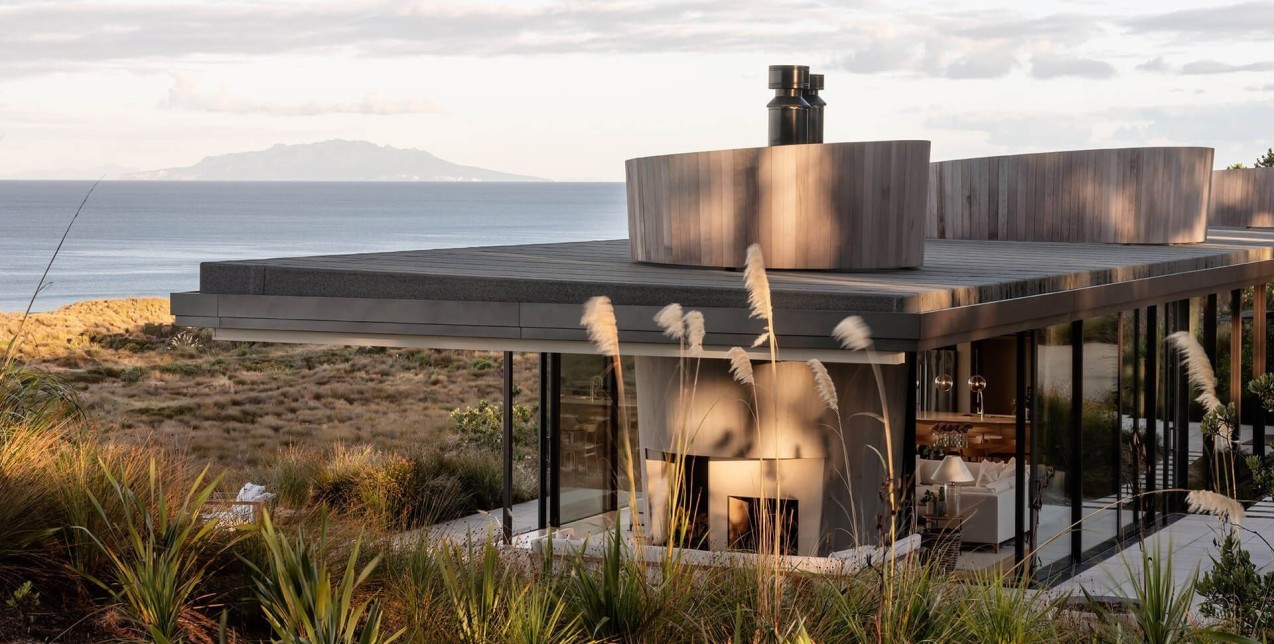 Μια σύγχρονη κατοικία στη Νέα Ζηλανδία εκφράζει απόλυτα την έννοια του high-end living
