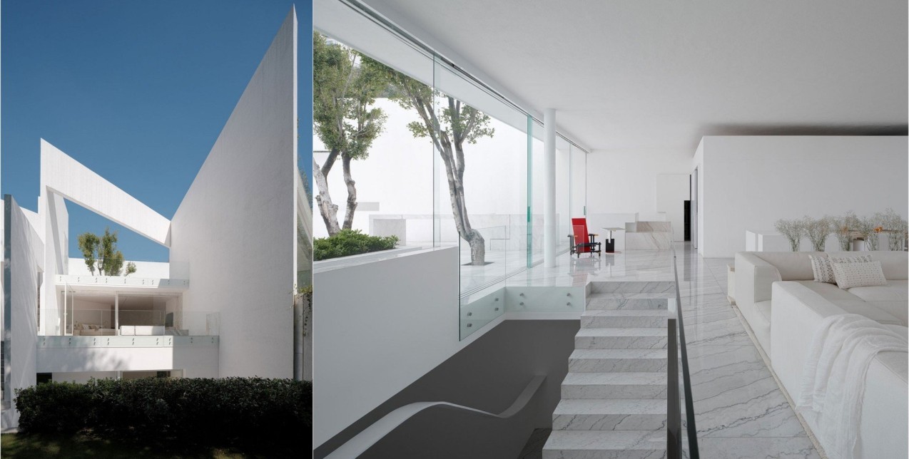 Μια μινιμαλιστική κατοικία που βασίζεται στον γεωμετρικό σχεδιασμό & τη σύγχρονη πολυτέλεια