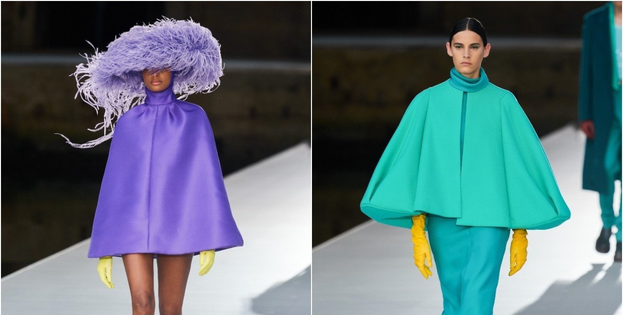 Valentino Haute Couture Fall '21: Ο Pierpaolo Piccioli απογείωσε τα έντονα χρώματα με τους πιο αρμονικούς συνδυασμούς