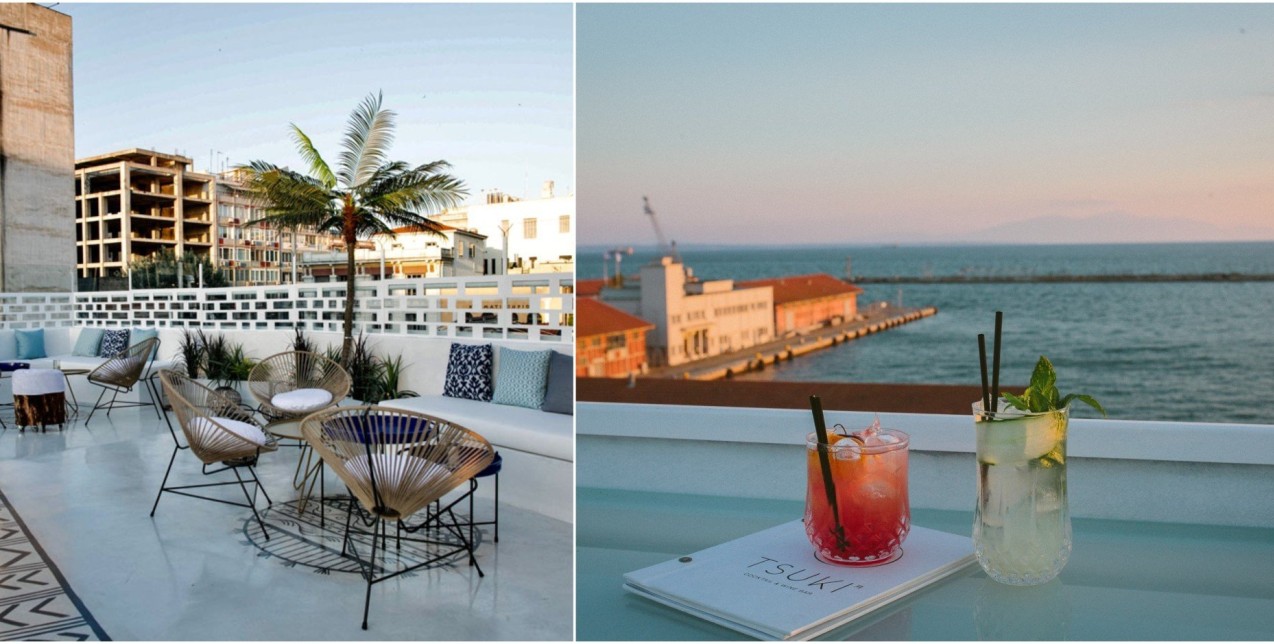 7+1 rooftop bars της Θεσσαλονίκης για να απολαύσετε το ποτό σας με υπέροχη θέα
