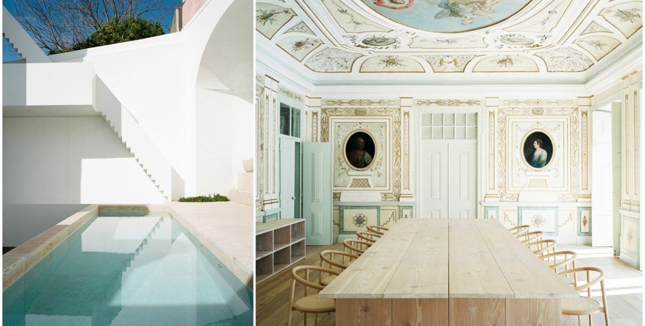 Πώς ένα ιστορικό κτίριο στην Πορτογαλία μετατράπηκε σε ένα ultra stylish αρχιτεκτονικό γραφείο 