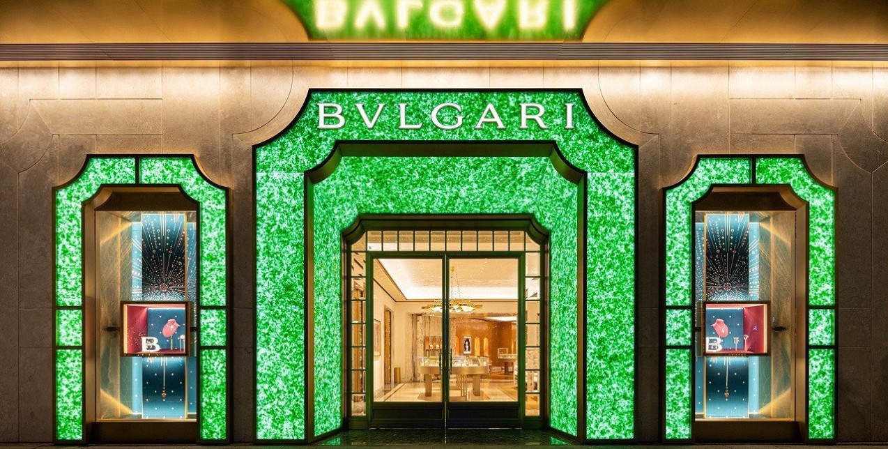 Luxury meets Sustainability: Το νέο Bulgari store στη Σαγκάη αποδεικνύει πως το design είναι πιο «πράσινο» από ποτέ