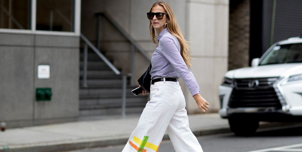 White Trouser: Οι πιο updated τρόποι για να το φορέσετε την άνοιξη