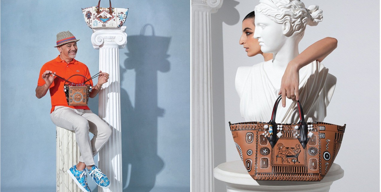 ﻿Fashion news: Ο Christian Louboutin υμνεί τον ελληνικό πολιτισμό στην “Greekaba” capsule συλλογή του
