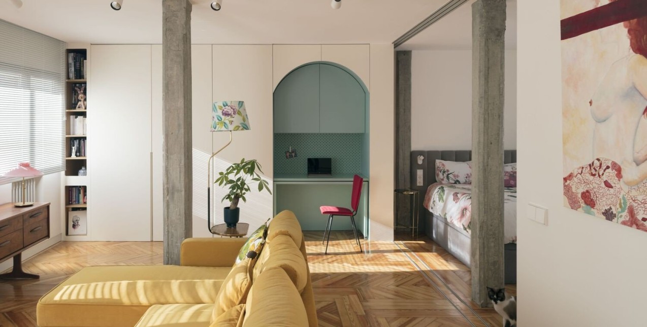Ένα super cute διαμέρισμα στο Λονδίνο ξεχωρίζει για τον elegant σχεδιασμό του