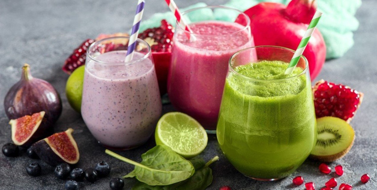 3 detox smoothies με νόστιμα φρούτα 