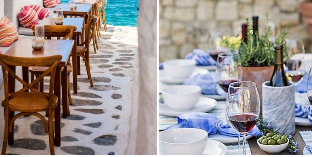 “Greek island” art de ta table: Οι 5 κομψοί κανόνες για την ιδανική καλοκαιρινή ατμόσφαιρα