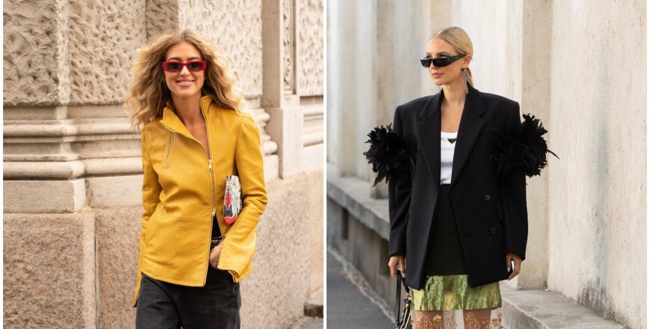 Street style report: Τα πανωφόρια των it girls στην Εβδομάδα Μόδας του Μιλάνου 