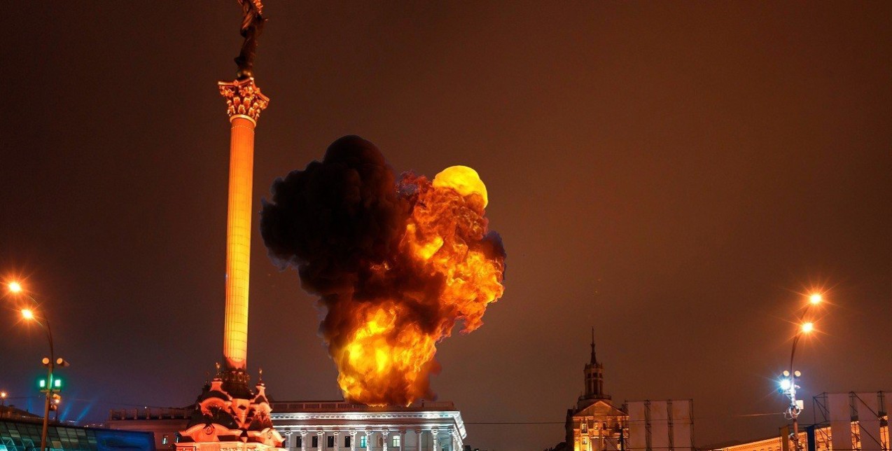 To Κίεβο φλέγεται κι ο Vladimir Putin σκληραίνει την στάση του με τις φονικές επιθέσεις να συνεχίζονται