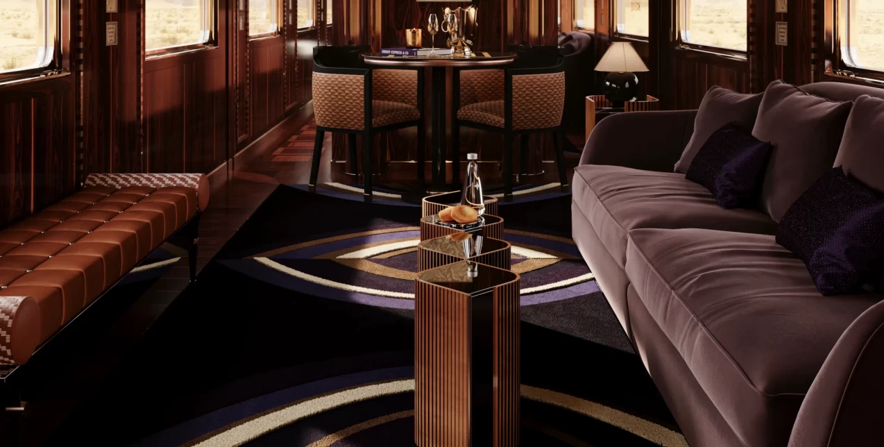 To Orient Express αποκαλύπτει τη νέα του προεδρική σουίτα σε μια εντυπωσιακή έκθεση design 