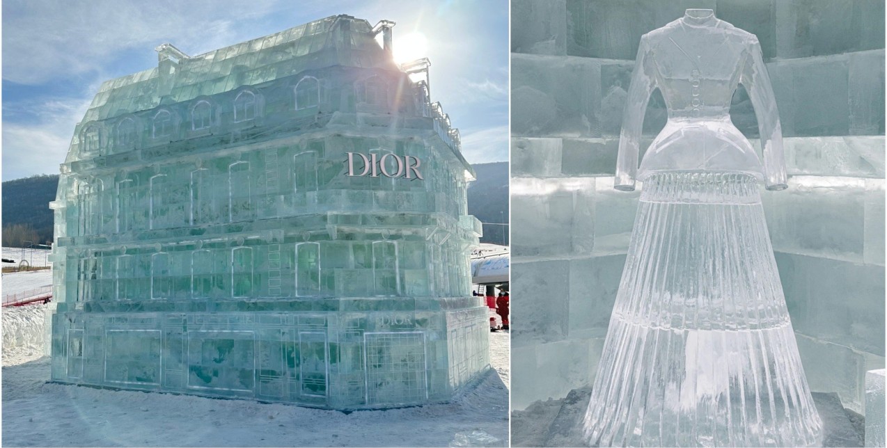 H Dior έφερε την Avenue Montaigne σε ένα pop-up store στην Κίνα από γυαλί 