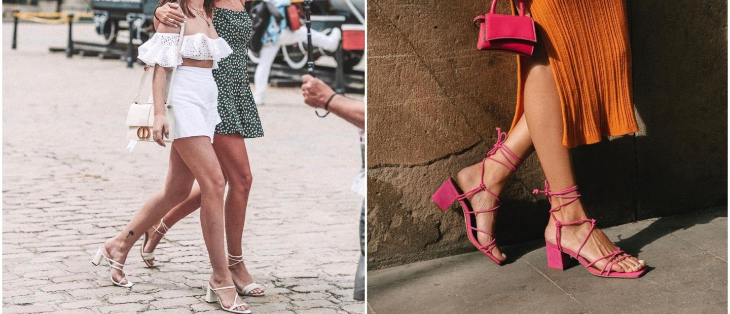 Lace-up sandals: Οι top επιλογές που θα αναβαθμίσουν κάθε look