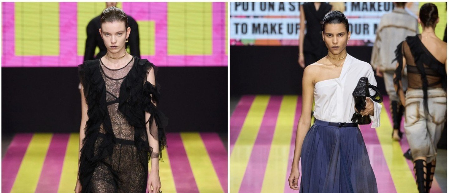 Μια backstage ματιά στο front-row του S/S '24 show του οίκου Dior