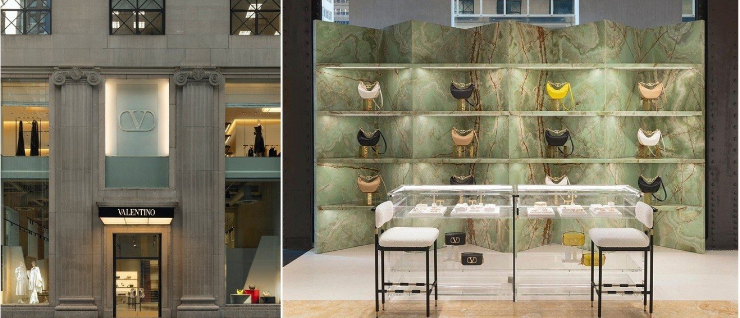 Περιηγηθείτε στην ολοκαίνουρια boutique του οίκου Valentino στη Νέα Υόρκη