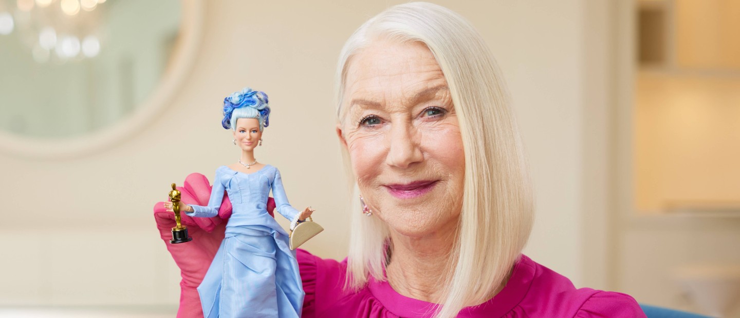 Η Dame Helen Mirren έγινε κούκλα Barbie