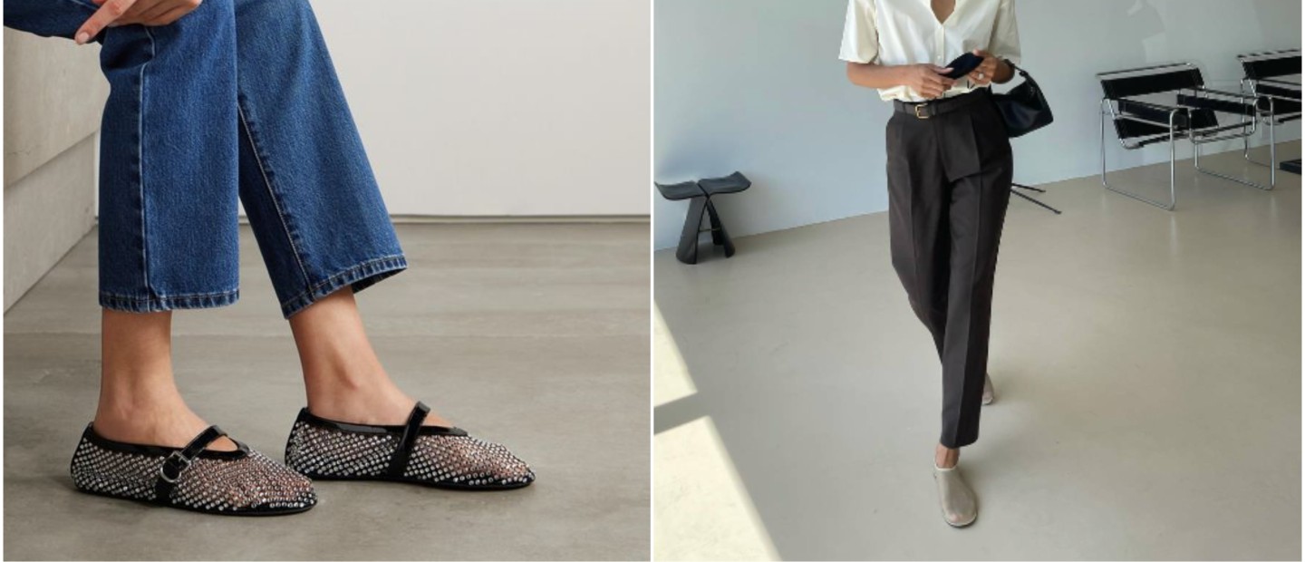 Mesh flats: Το άνετο παπούτσι που πρόκειται να κυριαρχήσει αυτήν την άνοιξη