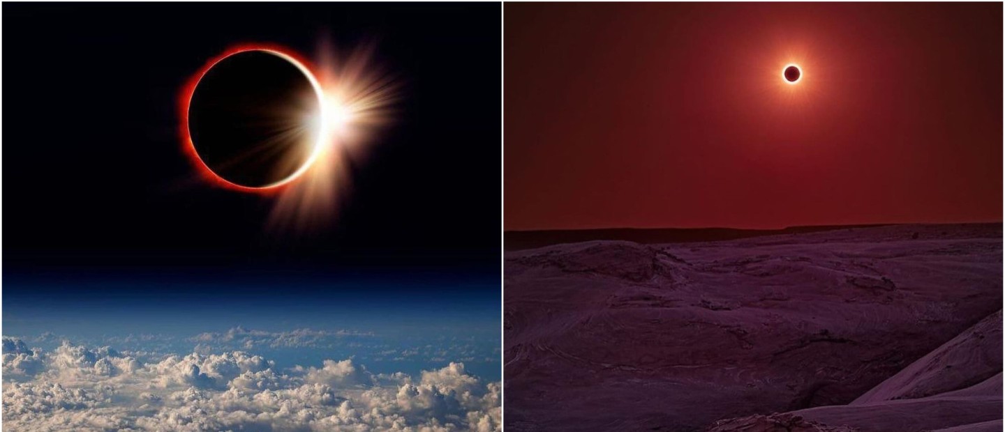 Οι πιο εντυπωσιακές εικόνες που θαυμάσαμε από τη χθεσινή έκλειψη ηλίου