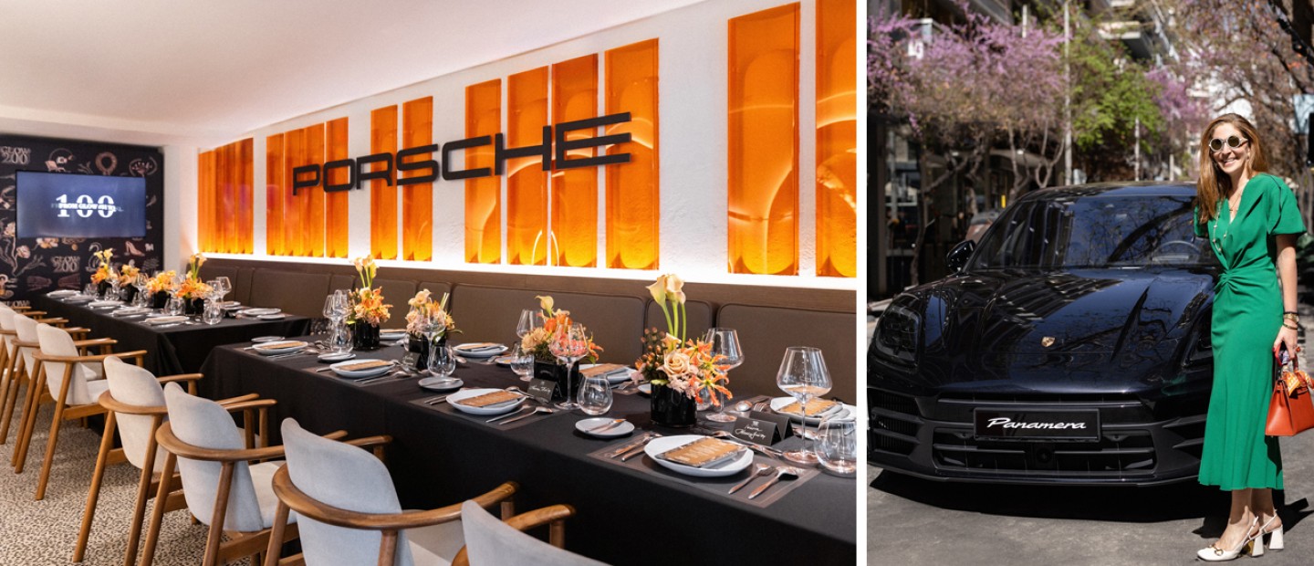 H Porsche στo πλαίσιo των εορτασμών του Glow 200 Anniversary παρουσίασε για 1η φορά στην Ελλάδα τη νέα Panamera στο πρωτοποριακό Glow Fabulous Café