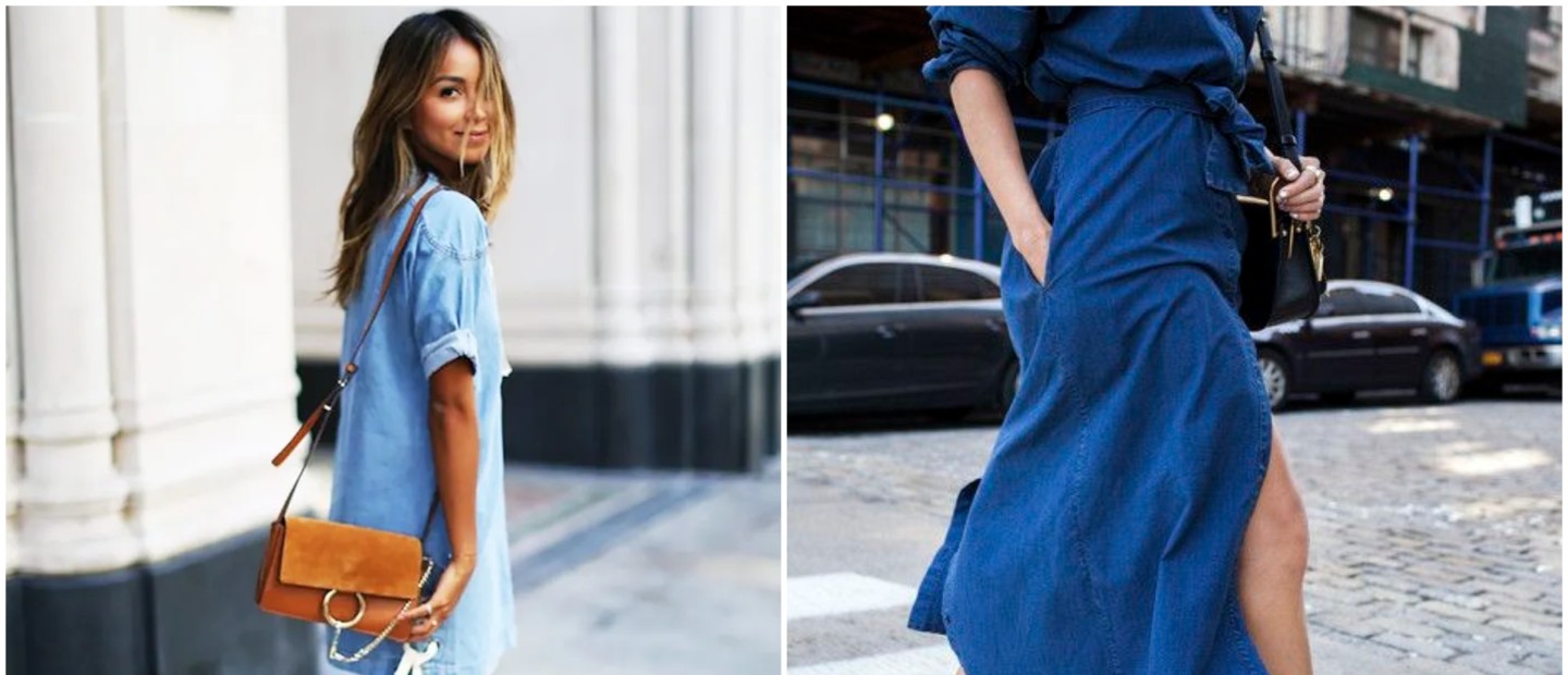 Denim Dress: Το πιο easy-to-wear και διαχρονικό φόρεμα επιστρέφει