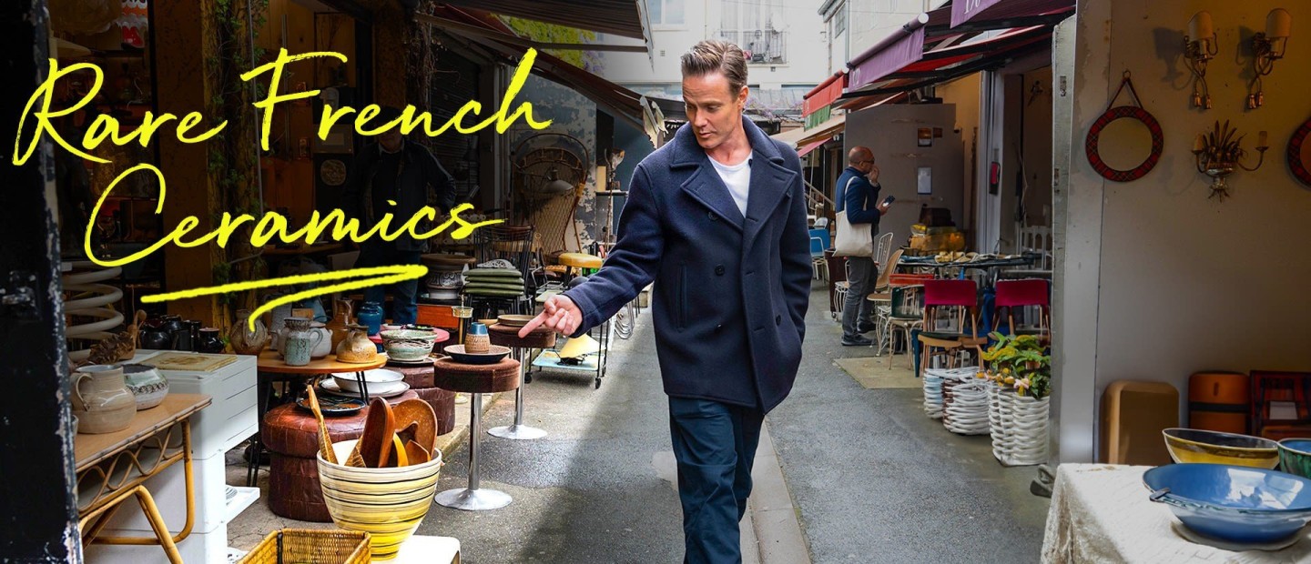 Πώς ένας interior designer ανακαλύπτει θησαυρούς στη μεγαλύτερη υπαίθρια αγορά του Παρισιού 