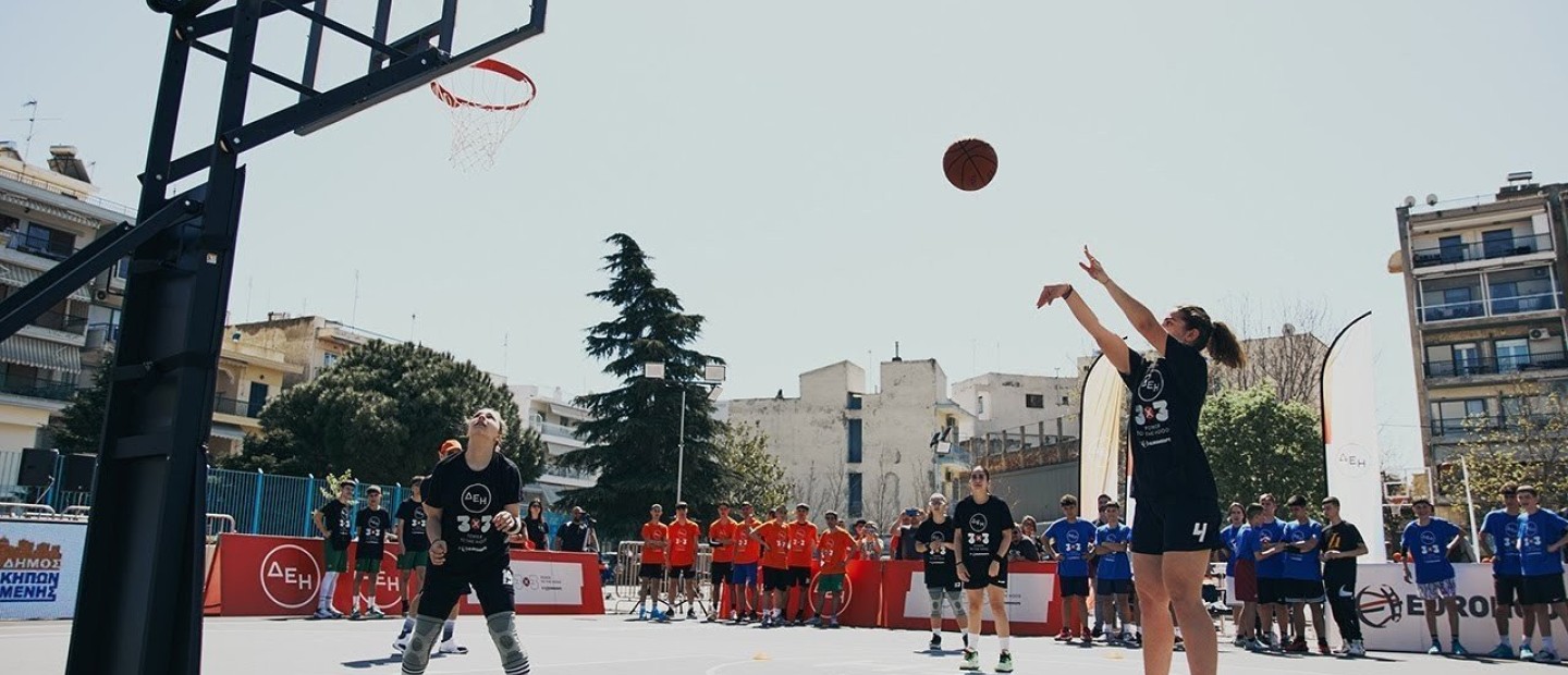 ΔΕΗ 3×3 POWER TO THE HOOD by Eurohoops: Η μεγάλη μπασκετική γιορτή επιστρέφει στη Θεσσαλονίκη για ένα διήμερο special edition event 