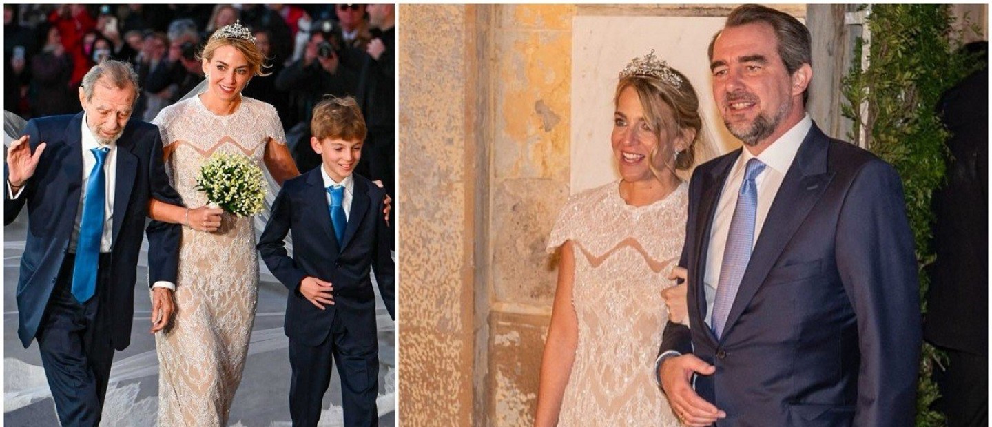 Νικόλαος Ντε Γκρες - Χρυσή Βαρδινογιάννη: Ενώθηκαν με τα ιερά δεσμά του γάμου - Οι σημαντικότερες στιγμές της τελετής