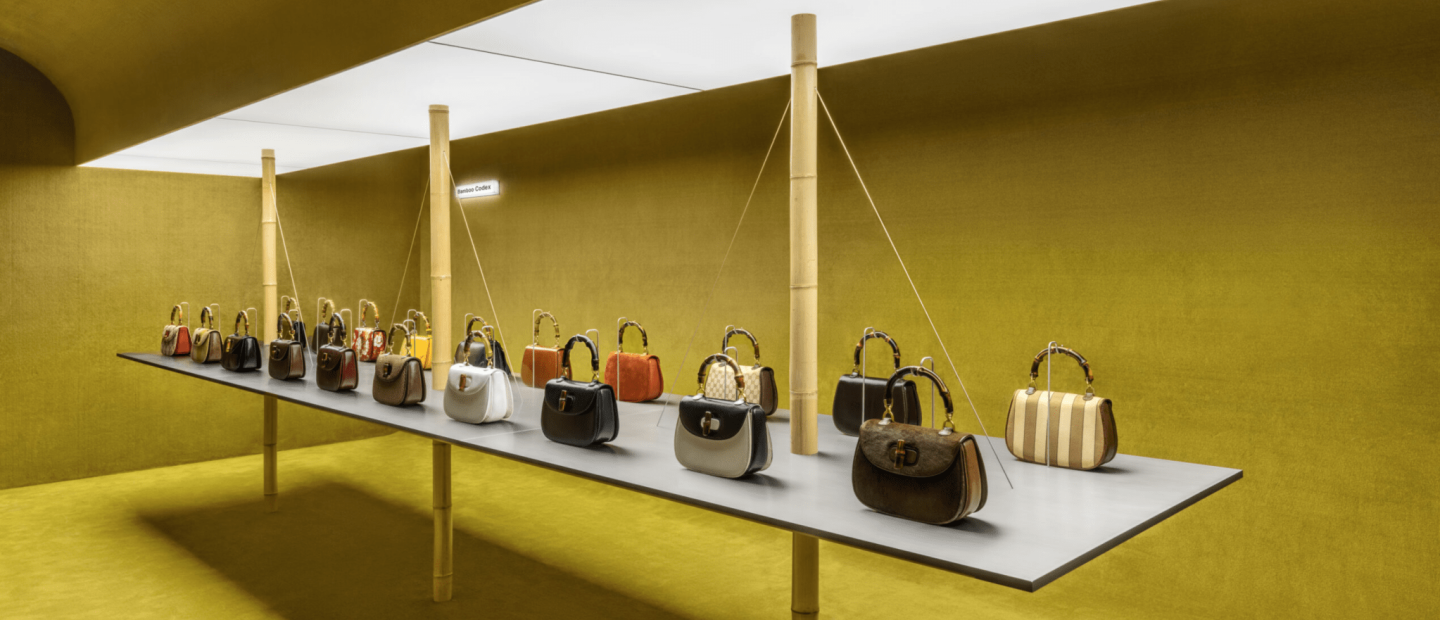 Ο οίκος Gucci υμνεί τη δεξιοτεχνία του bamboo με μία καθηλωτική έκθεση στη Σαγκάη