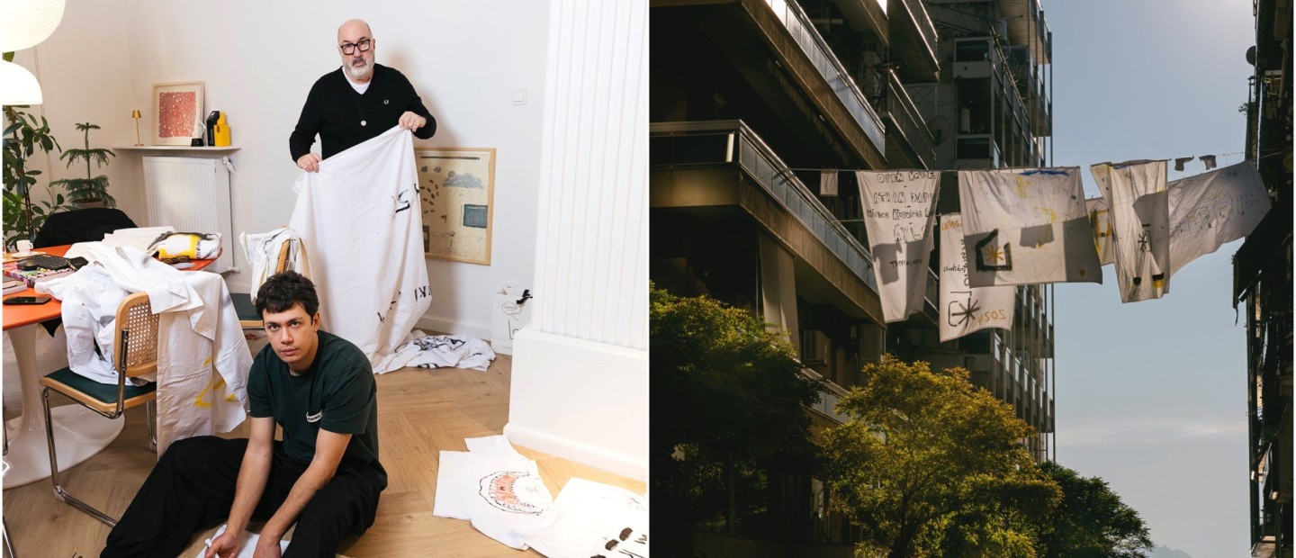 O αρχιτέκτονας Μήνας Κοσμίδης και ο εικαστικός Θανάσης Δάπης συζητούν για τις δημιουργικές εκπλήξεις που ετοιμάζουν  