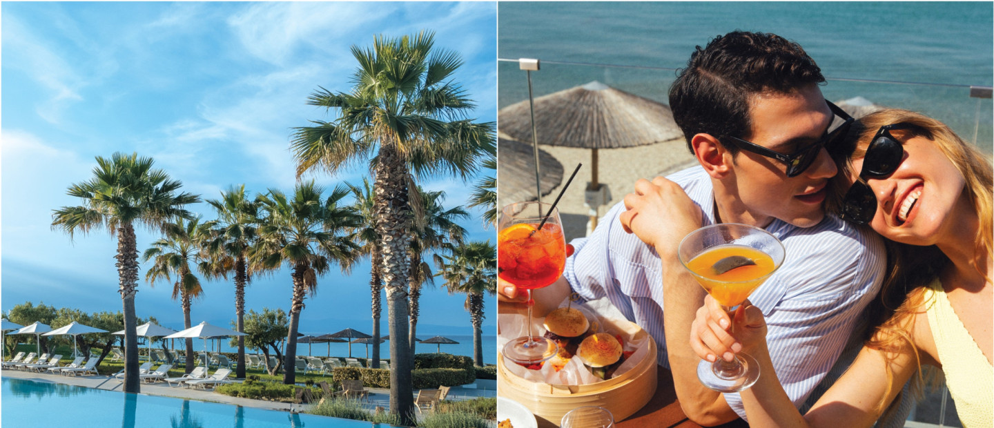 Η ηρεμία και η κοσμική ενέργεια συνυπάρχουν αρμονικά σε ένα πολυτελές περιβάλλον στη Χαλκιδική