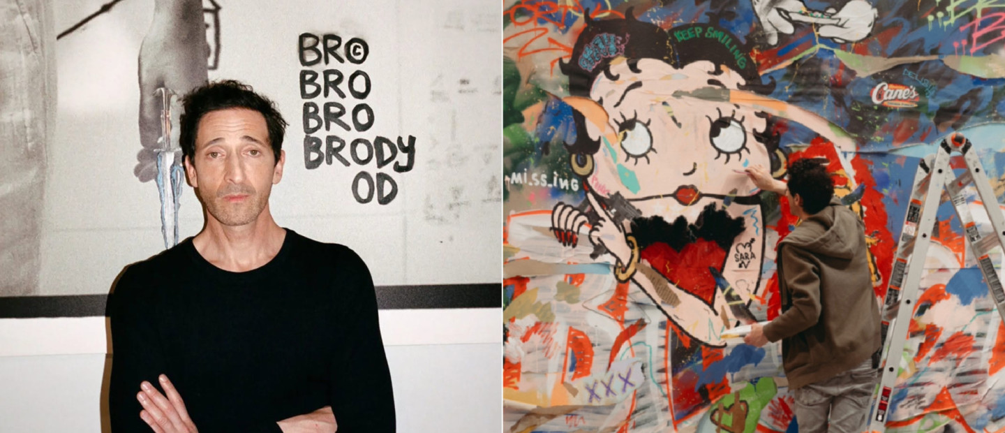 Η ανατρεπτική πρώτη έκθεση του Adrien Brody εξυμνεί τη κουλτούρα του δρόμου της Νέας Υόρκης 